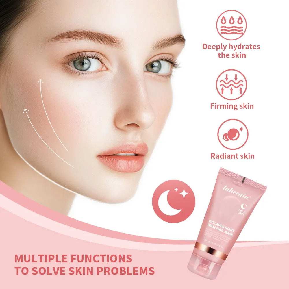 75ml Lakerain Collagen Peel-Off Mask Night Wrapping Mask