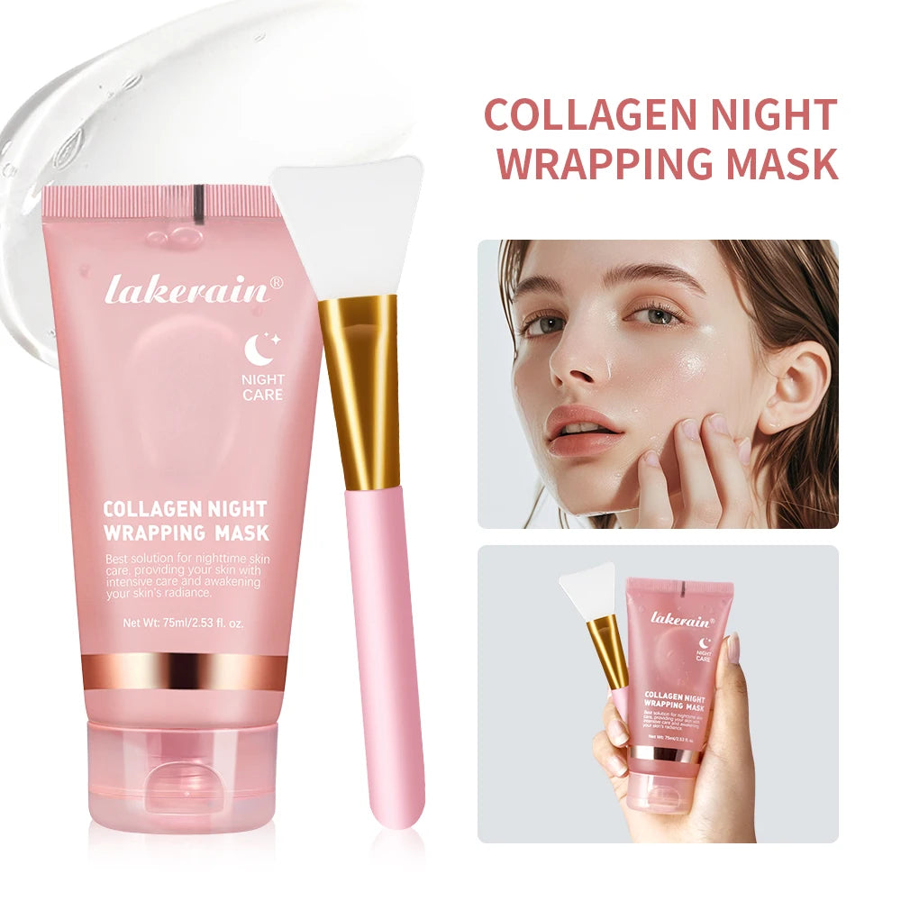 75ml Lakerain Collagen Peel-Off Mask Night Wrapping Mask